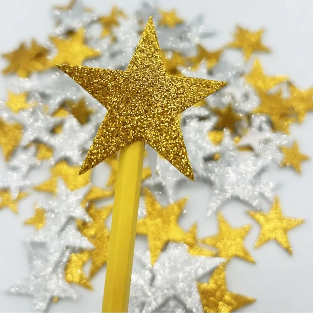 Shiny EVA Foam Star Stickers Adhesive Glitter Decals For Christmas Party Birthday Wedding Room Wall Decor Ornaments
