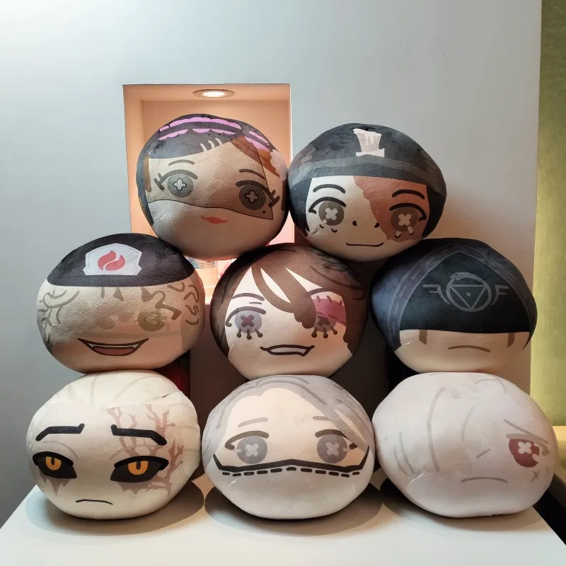 Juego de 10CM/30CM Anime Identity V Cosplay sobrevivientes sacerdotisa Seer perfumista prisionero investigador animadora juguete de peluche