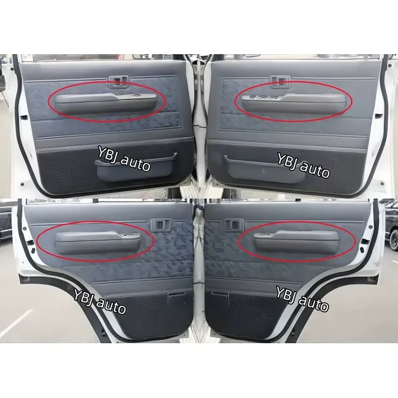 YBJ Car Accessories Armest Door Panel Inner Window Switch Grey for Land Cruiser FJ70 76 78 2007-2021 LHD/RHD LC79 Handle