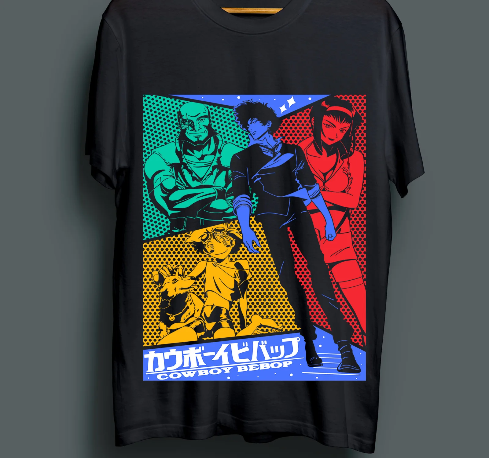 

Cowboy Bebop Spike T-Shirt Spiegel Anime Manga mom gift Funny shirt All Size