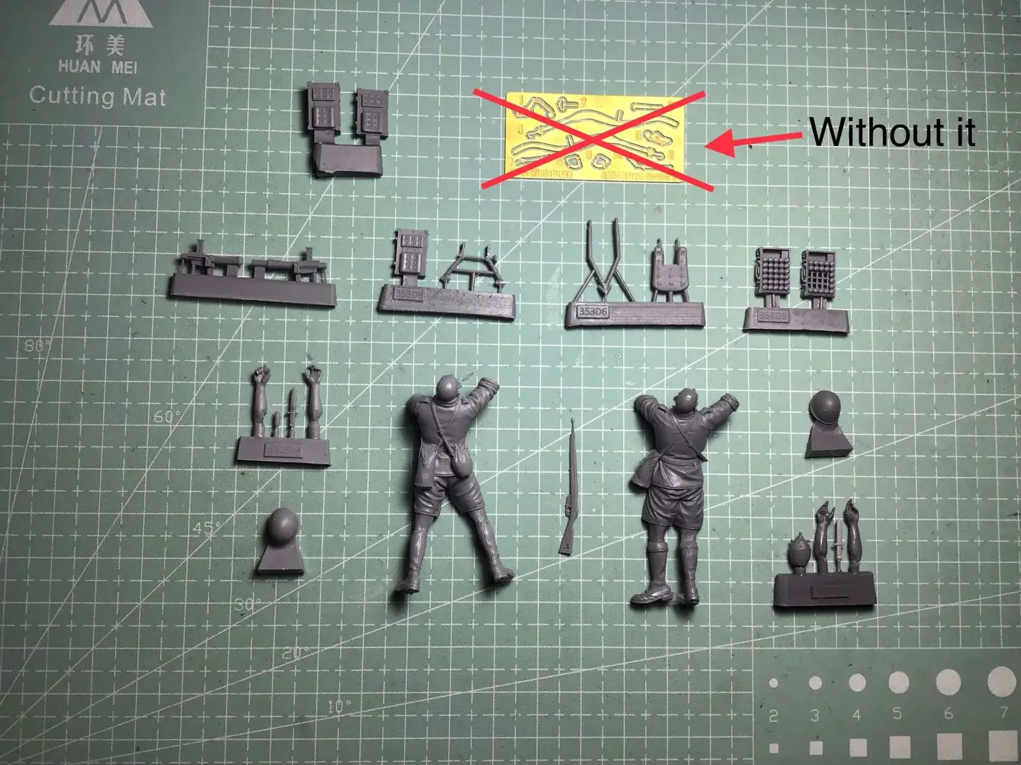 1/35 Resin Model Figure GK, Unassembled and unpainted kit
