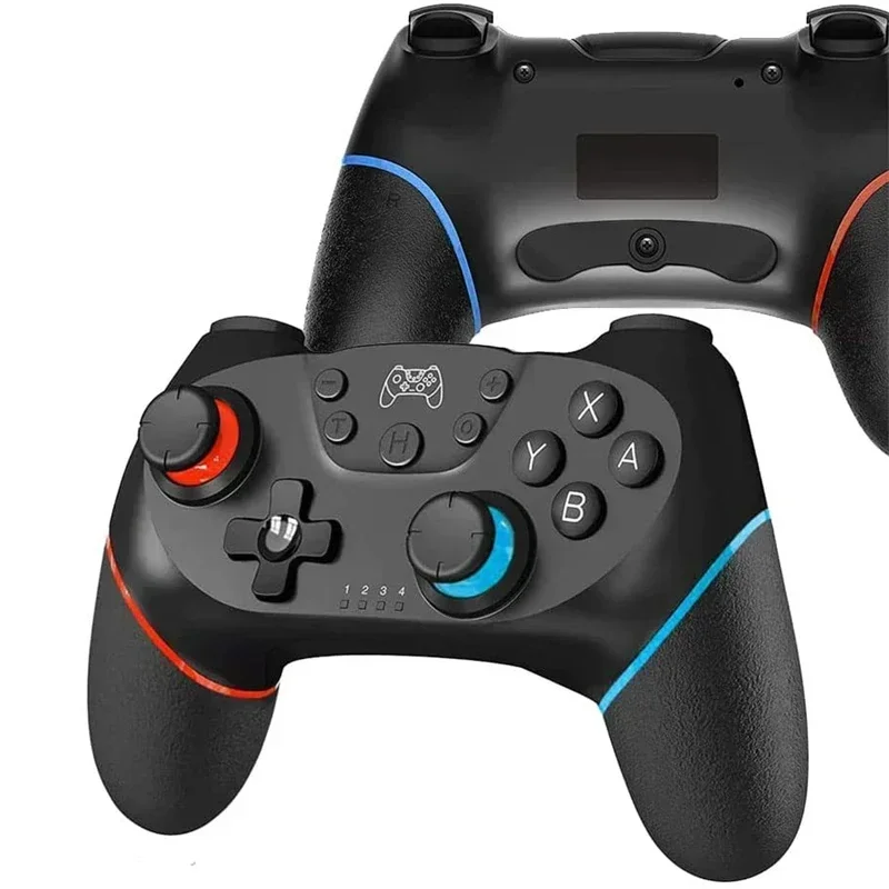 Wireless Pro Controller for NS Switch Remote Gamepad Joystick Ergonomic Non-Slip Switch Controller Adjustable Turbo Vibration