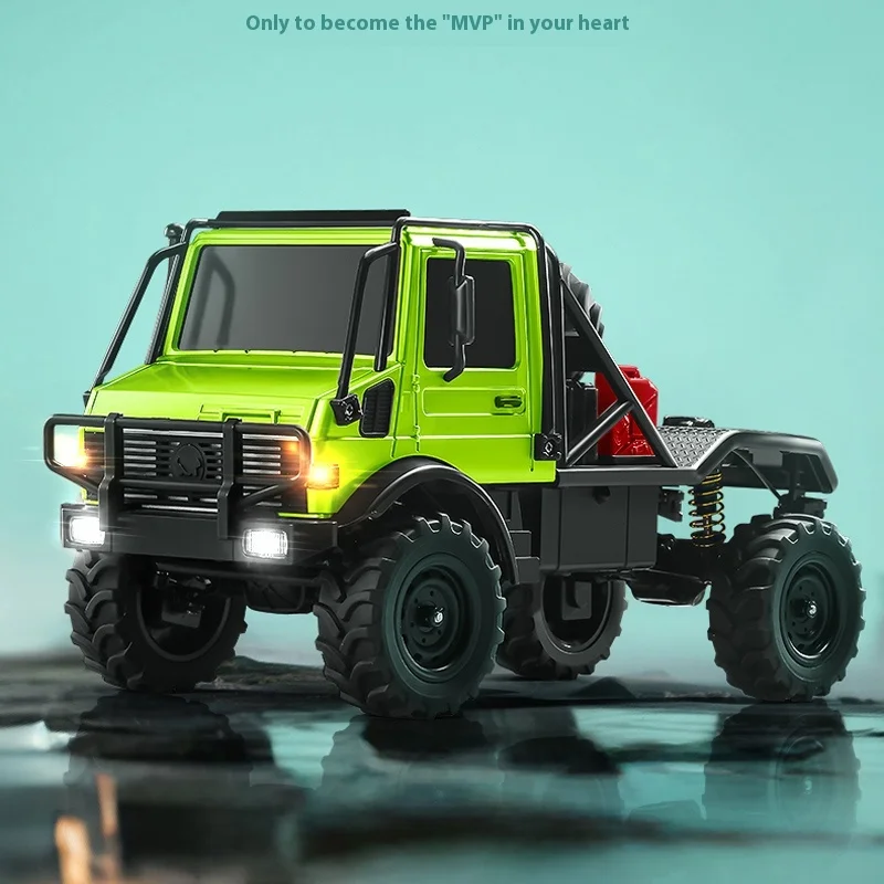 MN-333 Remote Control Car Simulation model Rc truck RV with LED Lights for Boys Kids Rechargeable Battery 4WD Toy Gift