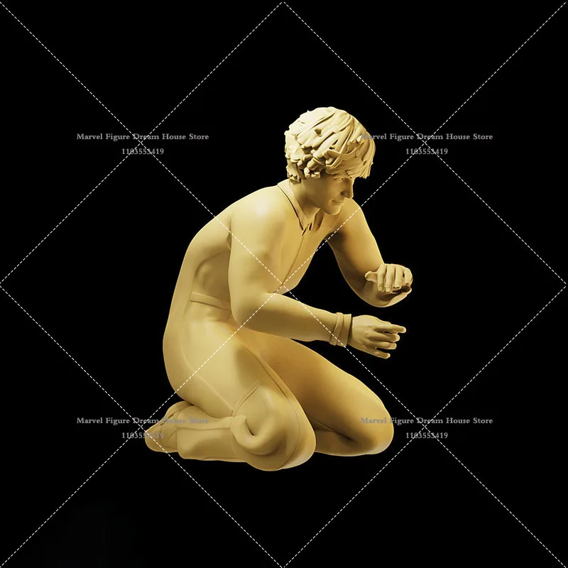 1/64 1/43 1/35 Miniature Scene Doll White Model Un-panited Vehicle Condition Inspection Team Car Mechanic Prop Male Action Figur