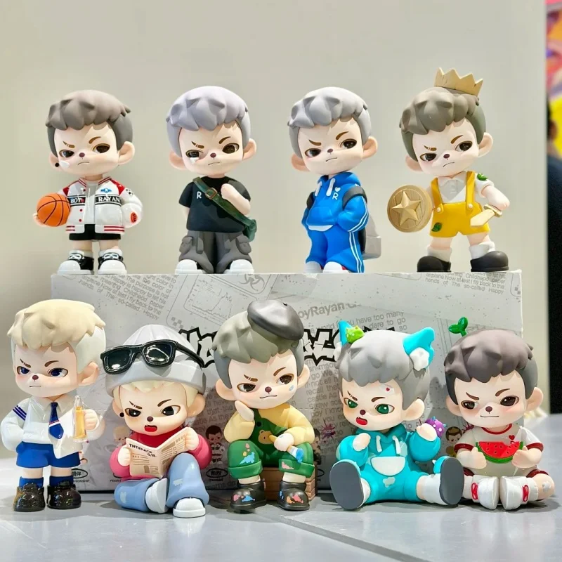 حقيقية Rayan V2 سلسلة وقت الشباب صندوق أعمى نموذج زخرفة لعبة عصرية جمع الديكور سر لطيف عطلة هدية الهالوين