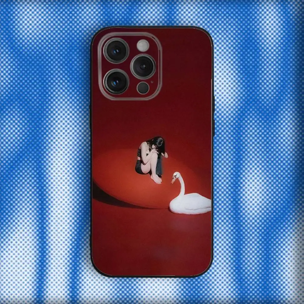 Capa de telefone THE M-Marias S-Siennas para iPhone 16,se4,15,14,13,12,11,Pro,X,XS,Max,XR,Plus,Mini Capa preta macia