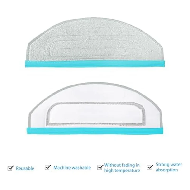 مجموعة ملحقات استبدال القماش الممسحة B47B-فلتر لروبوت المكنسة الكهربائية Yeedi Cube