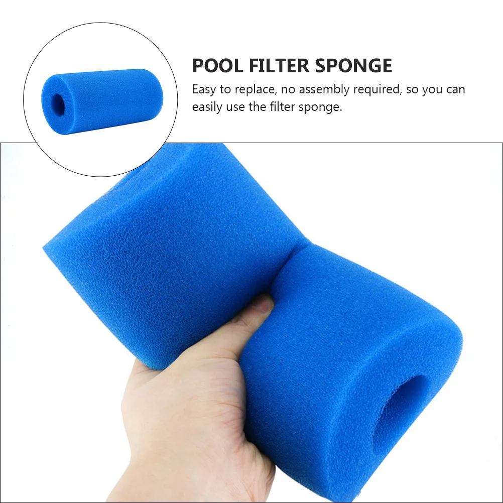 

1Pcs Pool Filter Sponge Washable Reusable Replacement Filter Pump Sponge Practical Swimming Pool Cleaning Hot Tub Cleaner Tool