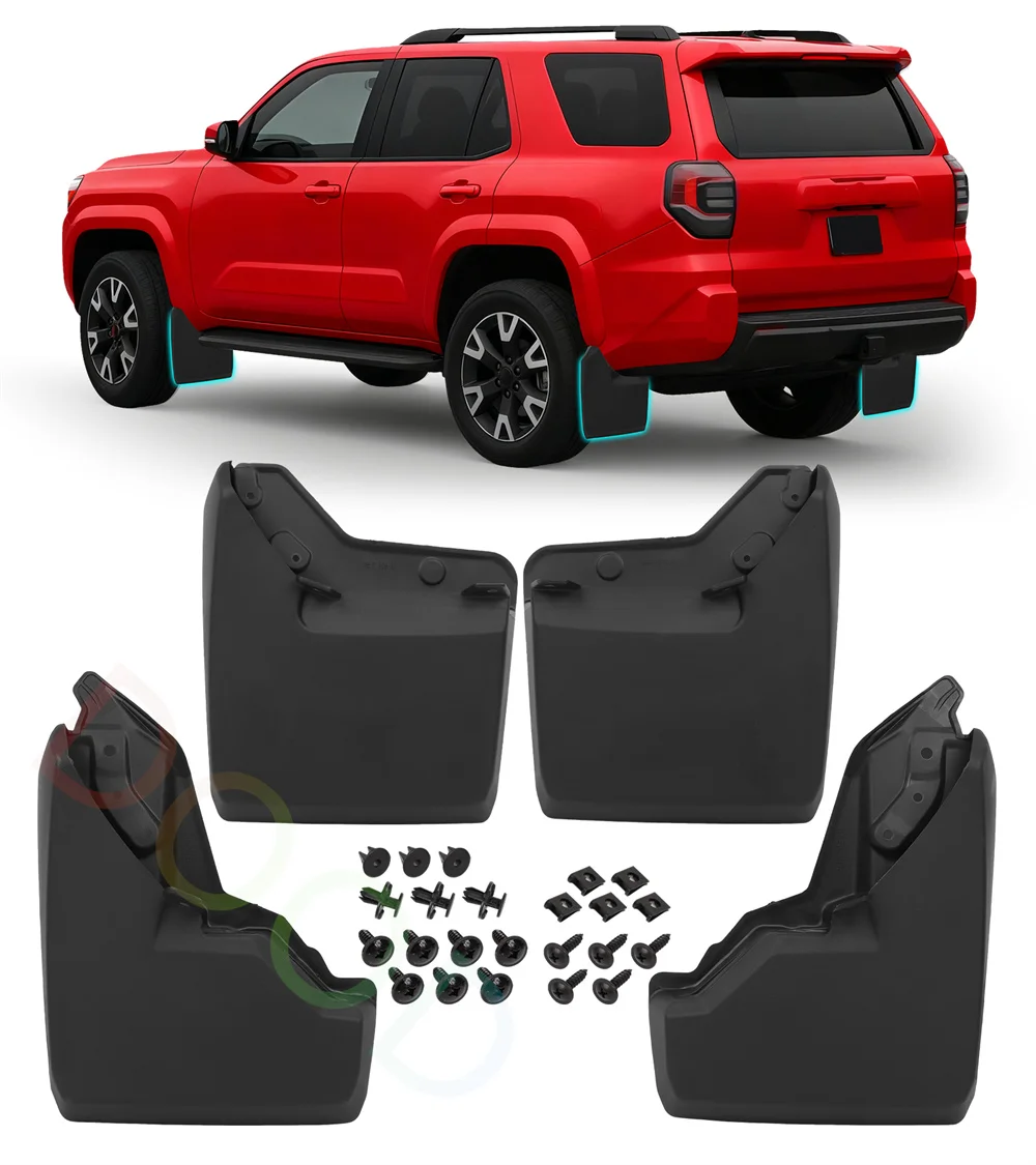 

Брызговики подходят для Toyota 4Runner TrdOff-Road Off-road Trd-Pro Trailhunter 2025 2026, аксессуары для автомобильных брызговиков