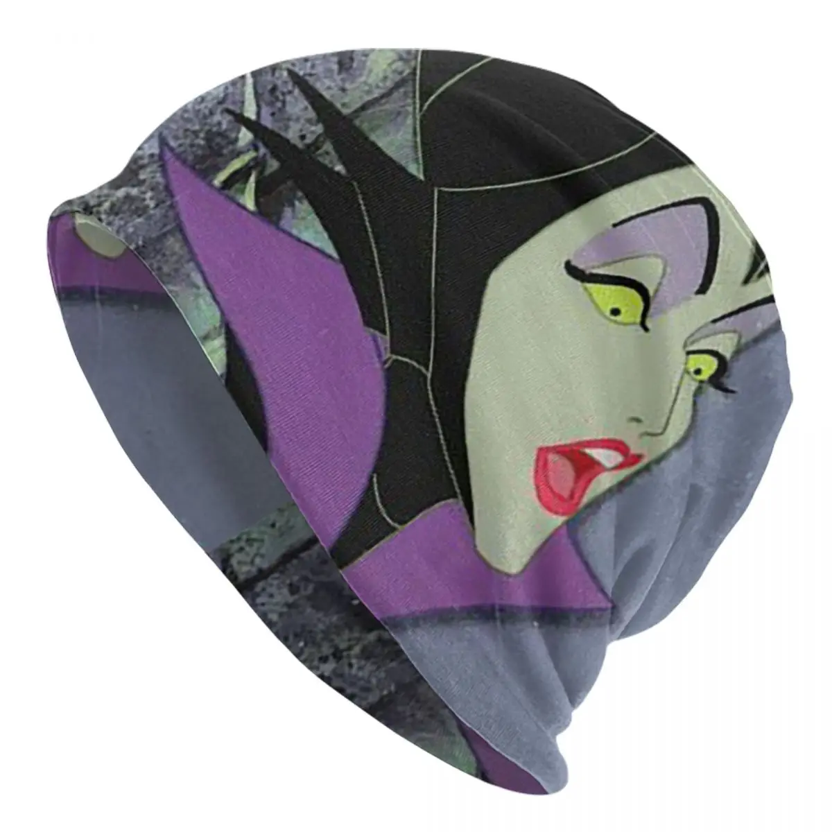 Disney Villains Challenge Warm Knitted Cap Fashion Bonnet Hat Autumn Winter Outdoor Beanies Hats for Men Women Adult