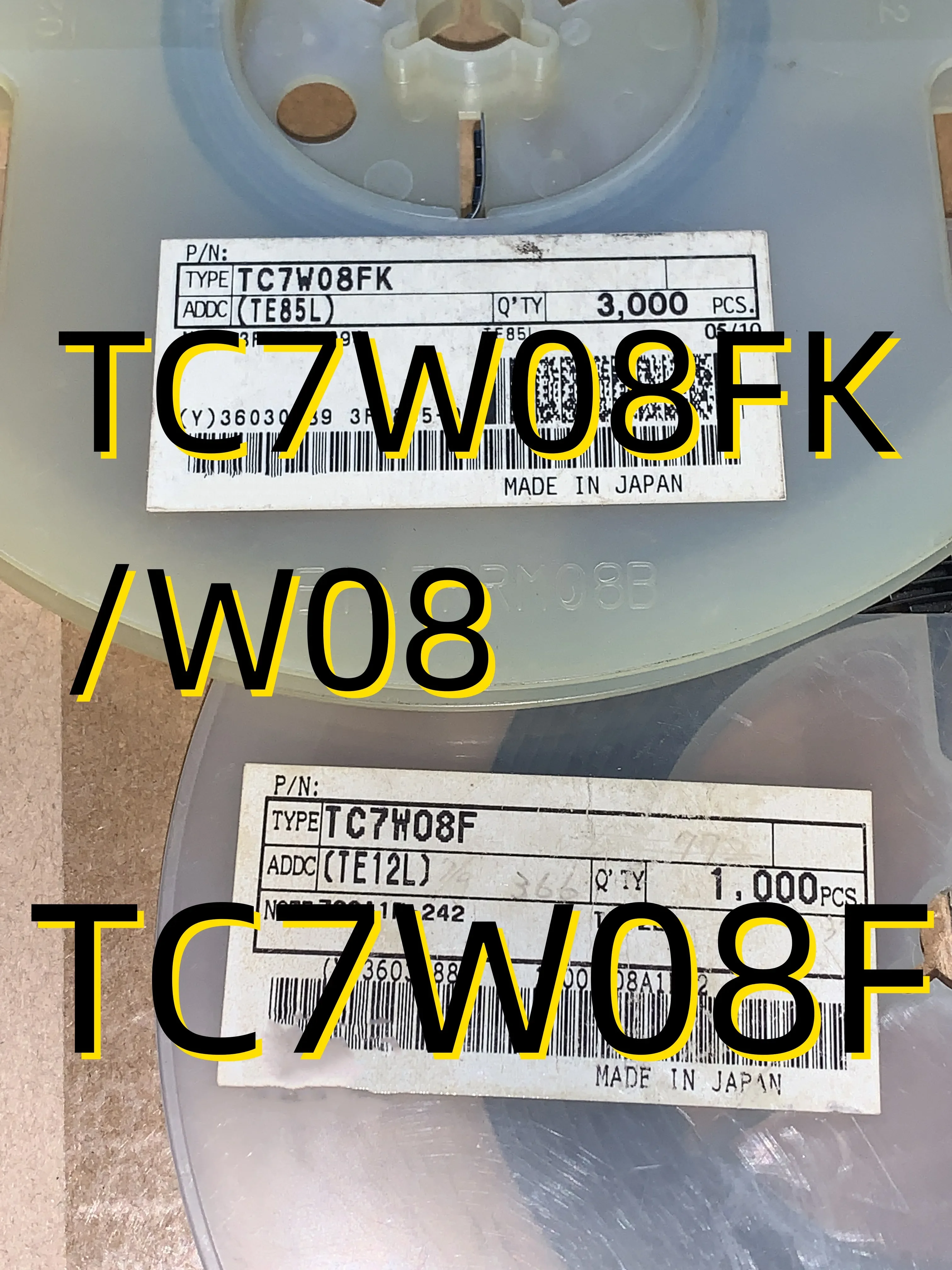 

10шт TC7W08F TC7W08FK/W08