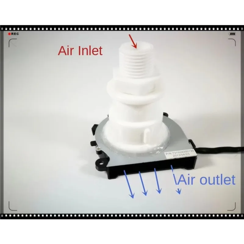 pa Round Head round Mouth 6cm 5V Turbine Blower Exhaust Fan Air Gathering Sideward Laptop Cooling Fan
