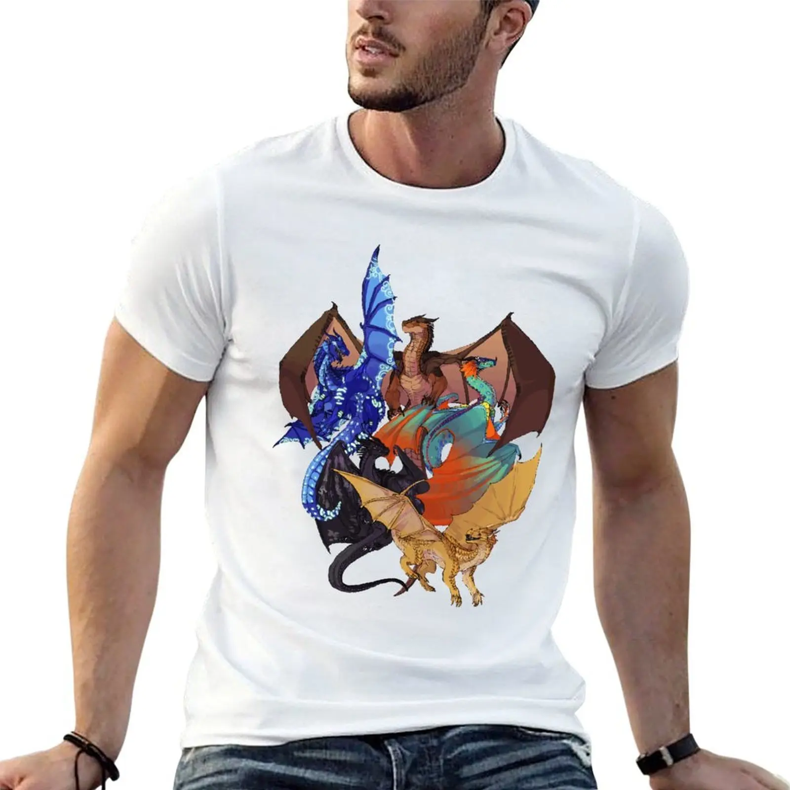 

Glory Fantasy Rainwing Wings Of Fire подарок для футболки мужские облегающие футболки с принтами футболка