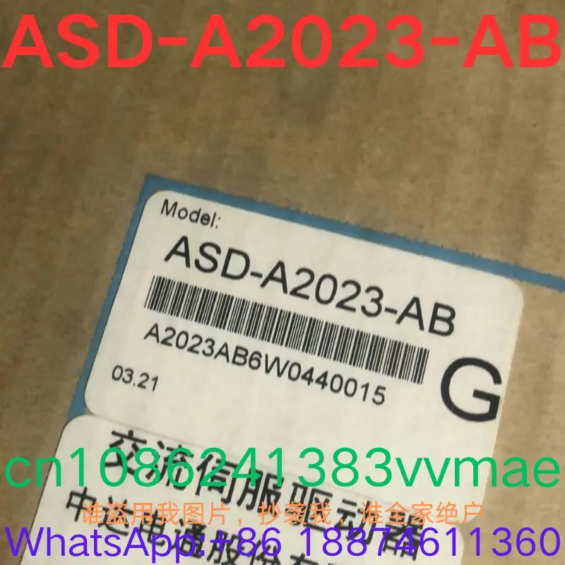 brand-new,Servo driver ASD-A2023-AB