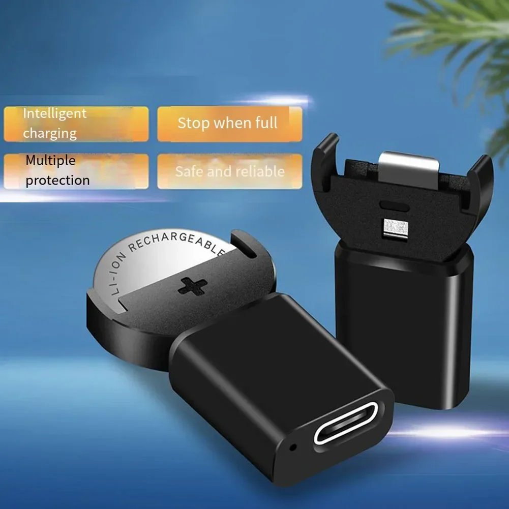 Rechargeable Lithium-Ion Button Cell Charger Highly Efficient With/out 15CM Cable For LIR2032 Charging Accessories