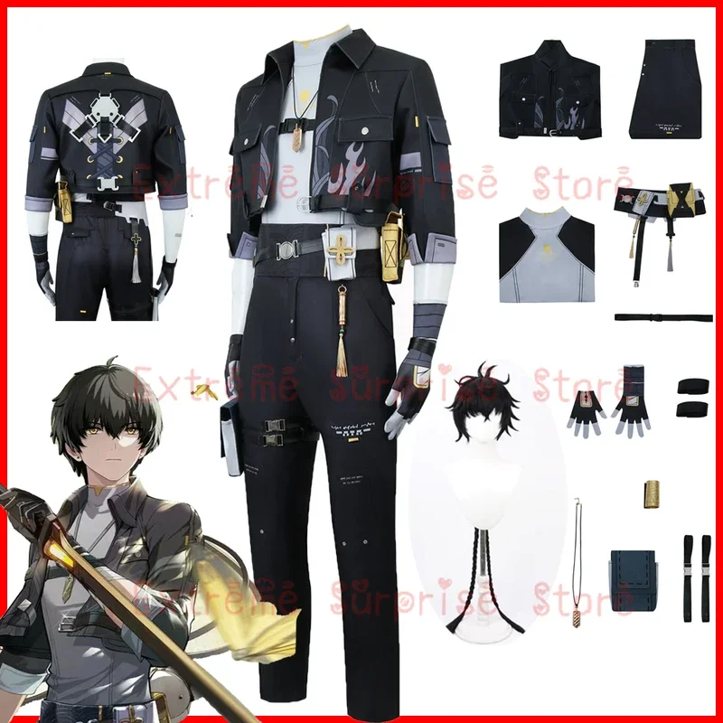 In Stock XS-3XL Wuthering Waves Drifter Rover Cosplay Costume Full Set Rover Cosplay Uniform Outfit