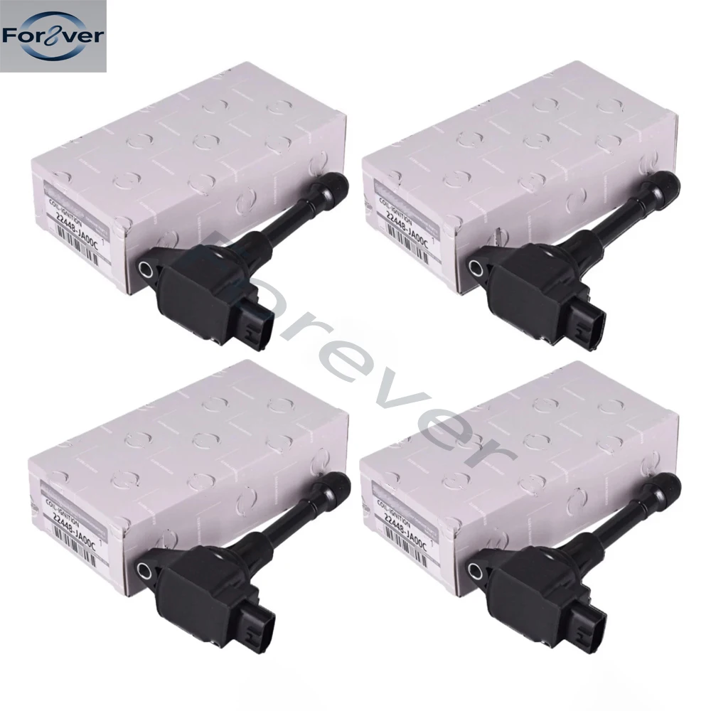 

NEW! NISSA-N x4 Pieces Ignition Coils For 2007-2015 Nissa-n Infiniti OEM 22448-JA00C