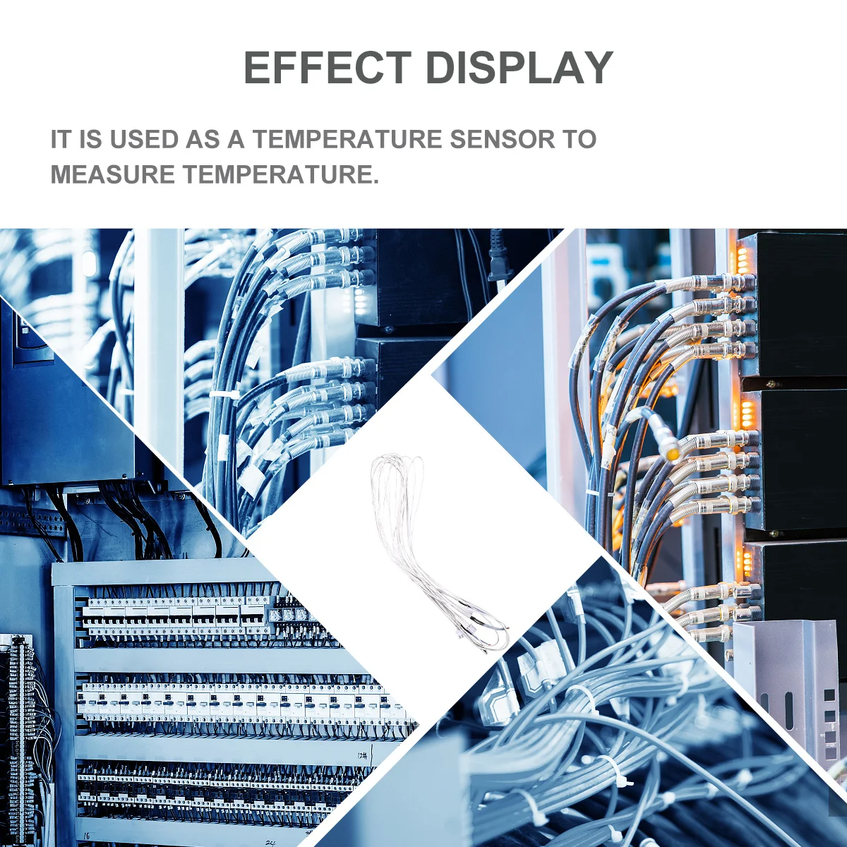 

3Pcs Ntc 3950 100k Thermistor White High Temperature Cord 1 Meter Wiring Xh2.54-2p Connector for 3D Printer Heatbed Hot End