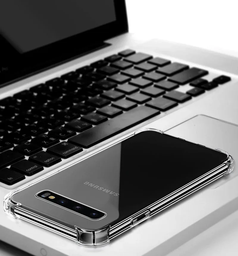Clear Shockproof Case for Samsung Galaxy S8 S9 Plus S10 4G S10 Plus S24 S23 Ultra S22 S21 S24 Plus S20 FE Note 9 10 Plus Cover
