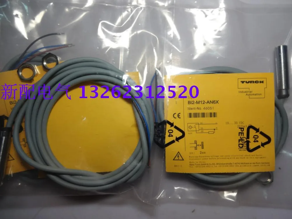 

BI2-M12-AN6X BI2-M12-AP6X Proximity Switch Sensor New High Quality