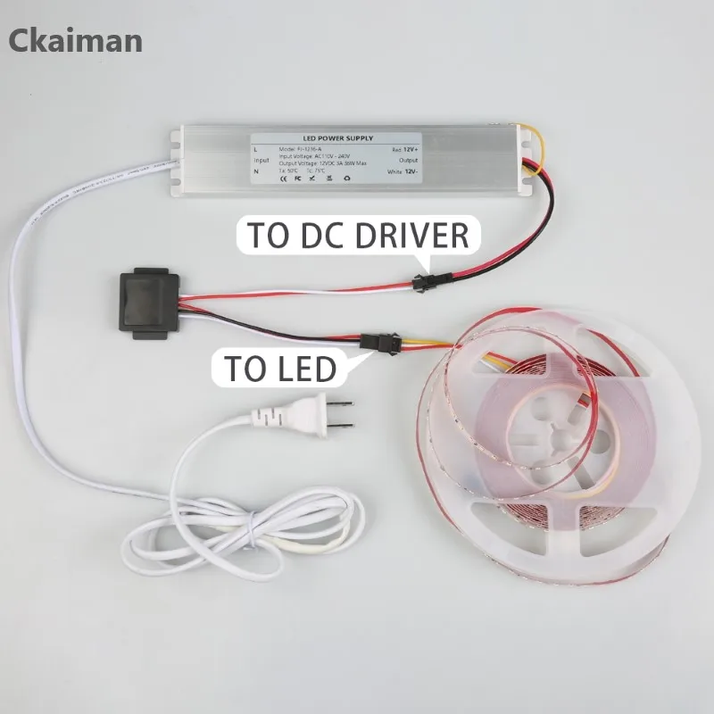 12V 24V 3A Single three Color Smart led mirror touch sensor switch for mirror