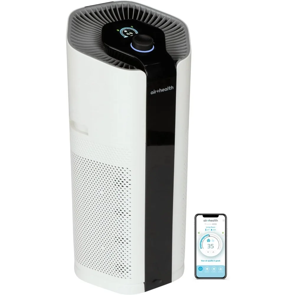 Skye 5 Stage Air Purifier, Features Ultraviolet Light (UVC), H13 True Hepa, Carbon, PCO, Smart Wifi, Auto Mode, Quiet