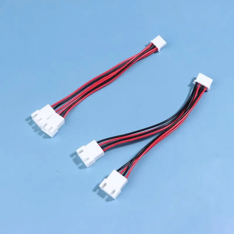 XH2.54 2/3/4/5/6 Pin Y Splitter Cable Male to 2 Female 26AWG Power Extension Adapter Cord
