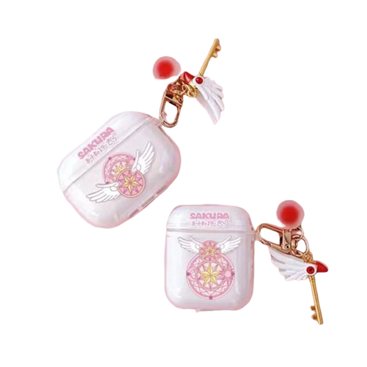 Card Captor Sakura Animation Comics Peripheral Toys Airpodspro Airpods Wireless Bluetooth Headset Protective Case