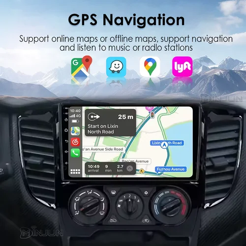 Imagen 2 del producto Android 15 Carplay para Mitsubishi Pajero Sport 3 L200 5 Triton 3 2015 2016 2017 2018 2019 Radio de coche GPS reproductor de vídeo Multimedia