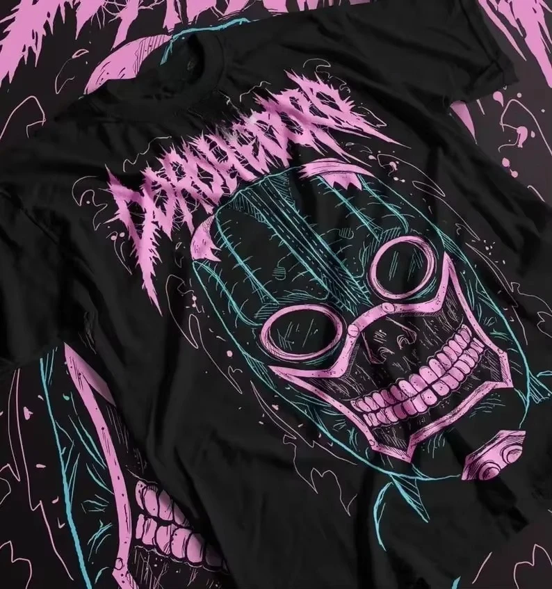 

Dorohedoro с короткими рукавами Добро пожаловать на хаосе аниме манга модная свободная повседневная одежда модная женская летняя анимационная периферийная одежда