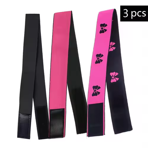 Fashion Hair Elastic Band For Wigs Adjustable Edge Scarf Elastic Headband With MagicTape for Women Lace Wigs - Image 24