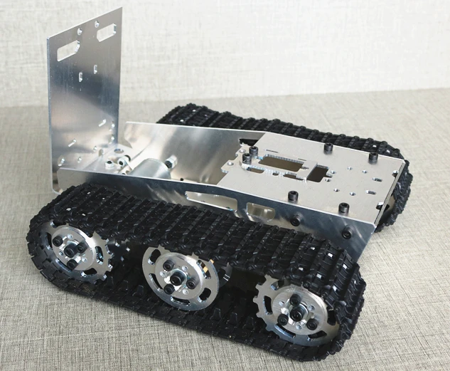 

Track chassis, tank chassis, smart trolley wi fi trolley, smart trolley chassis, mobile chassis B