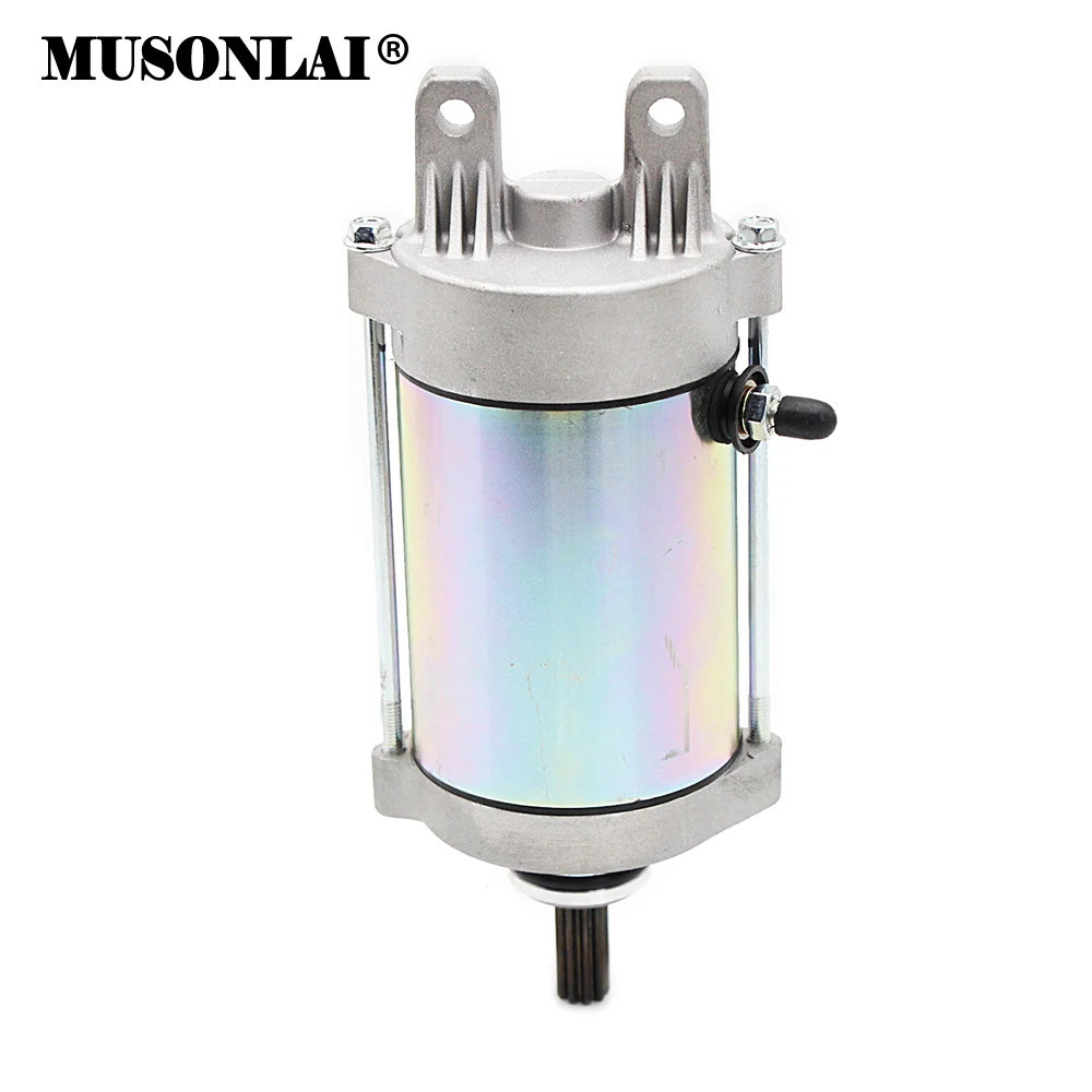 Starter Motor For Kymco MXU 550 550i Xciting UXV 500 500i Kawasaki KAF700 MULE PRO-MX 21163-Y006 31210-LEE8-E00 31210-LBA2-E00