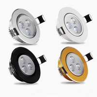 Recessed High-power LED Downlight CRI 95 Anti Glare 3W/6W/10W/14W/18W/24W Dimmable Ceiling Lamp Spot Lights AC90-260V +Led Drive