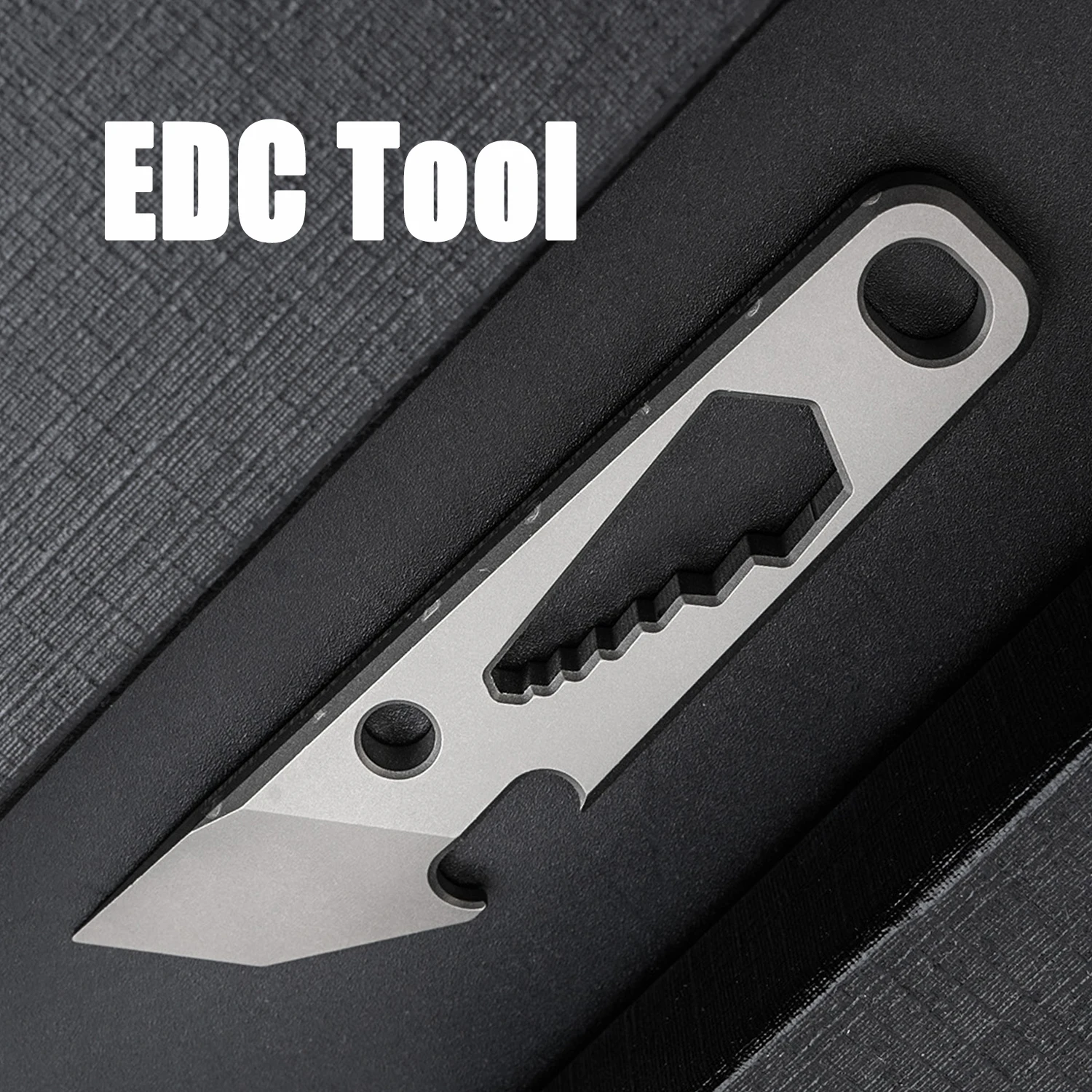 

Multifunctional EDC pry bar, titanium alloy tool accessories, portable bottle opener