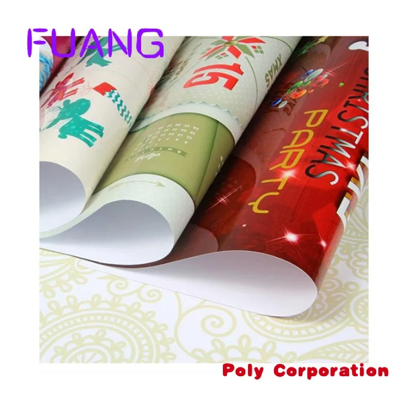 Custom  Waterproof poster China glossy advertising pp paper