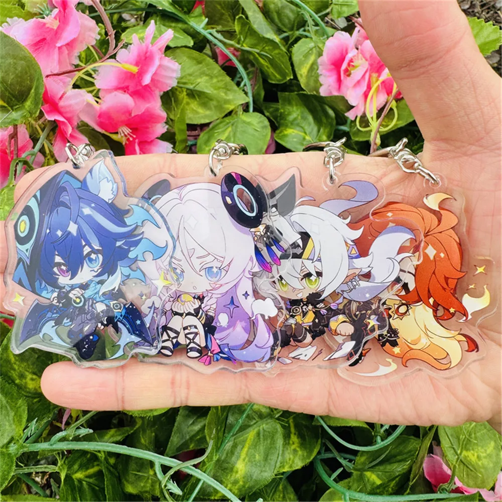 Gra Iansan Xilonen Citlali Chasca Mavuika Kostium Cosplay Akrylowy Brelok Akcesoria Zawieszka Rekwizyt Odznaka Prezent