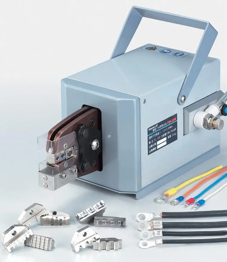 

FEK-20M pneumatic crimping pliers cold press pliers, terminal crimping machine crimping tool 2T terminal machine