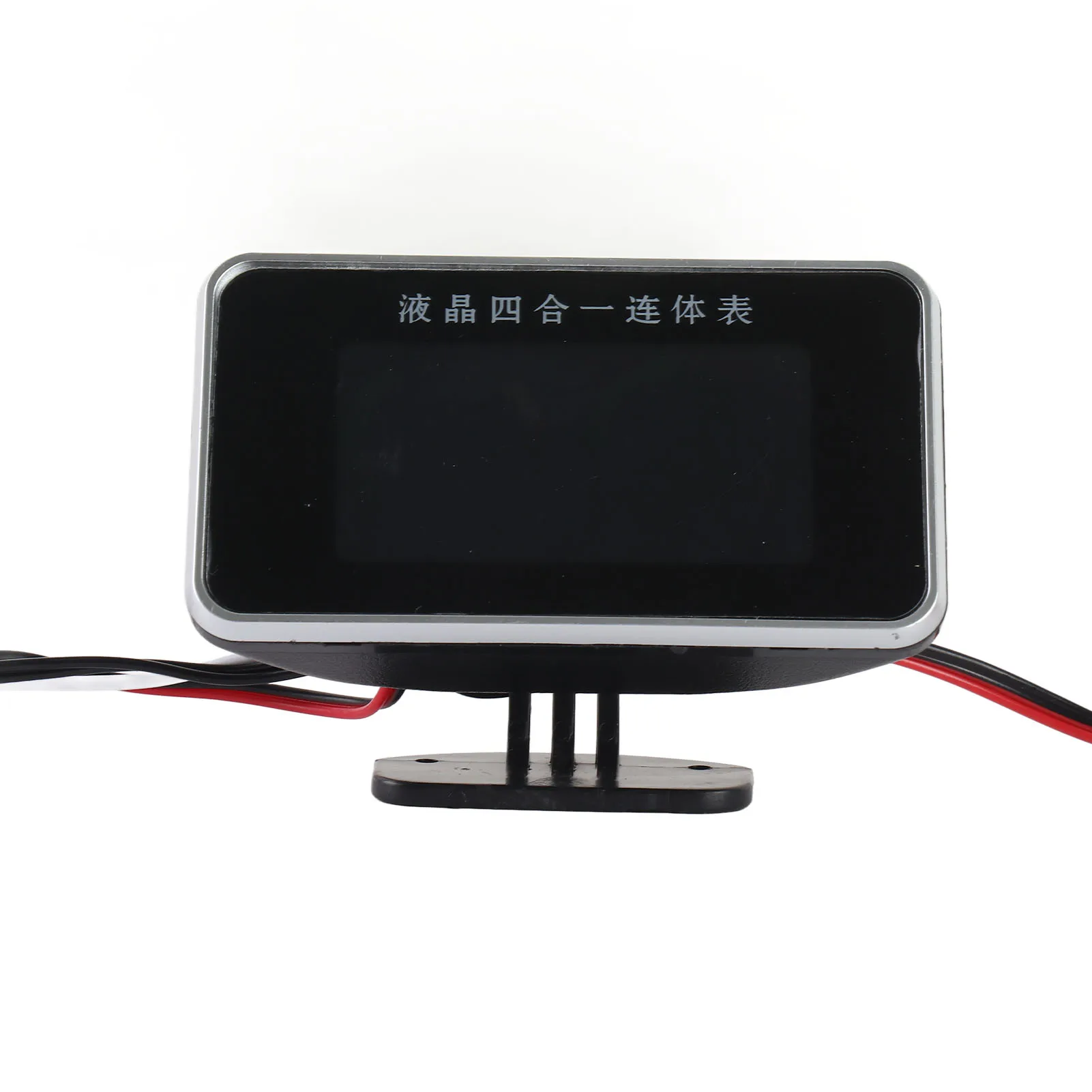 

4 in 1 Vehicle Instrument LCD Digital Display Oil Pressure Voltage Water Temperature Fuel Gauge Black 9-36V LCD Digital Meter