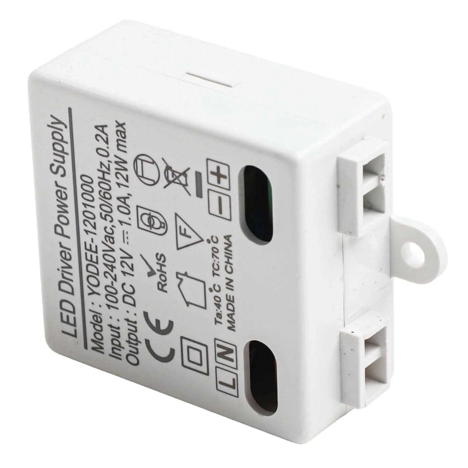 12W LED Driver DC12V Adapter Electrical Connection 0-1A Output Current For LED Strip Lights 12v Led Power Supply