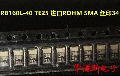 50pcs 100% orginal new Schottky diode RB161L-40TE25 20v 1A package SMA