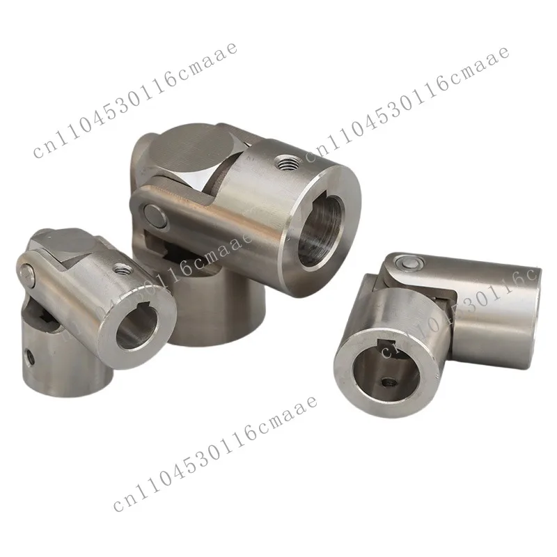 Suitable for precision stainless steel universal joint coupling transmission large torque single joint universal joint