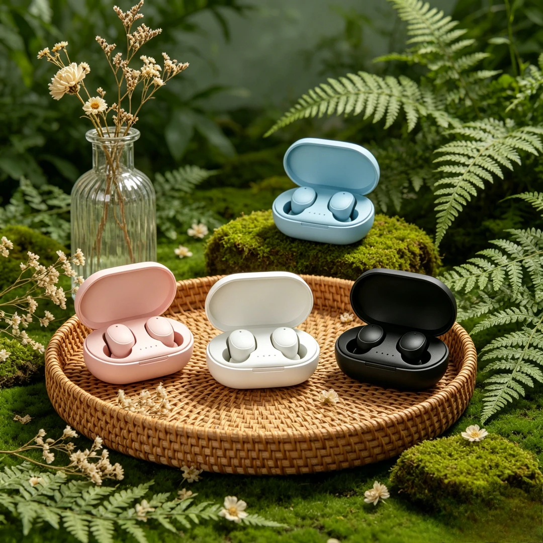 TWS Wireless Earbuds Wireless Earphones Wear-detection Fone Bluetooth Headphones Conserve Battery Power Automatically When Idle