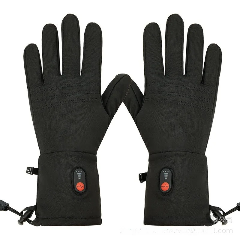 

Unisex Rechargeable Ski Gloves Daily Use Waterproof Winter Gloves with Windproof Heating for Comfort Cycling Gloves