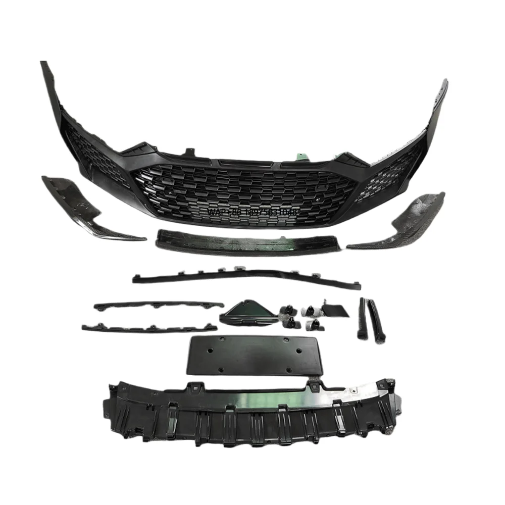 16-18 Modification 22 Carbon Fiber Front Bumper Assembly Body Kit for R8PP New Condition