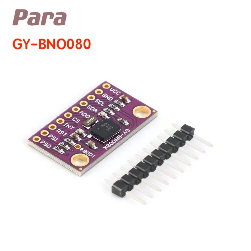 

BNO080 AR VR IMU Nine Axis 9DOF AHRS Sensor Module 9-axis High Accuracy Accelerometer Gyro Magnetometer virtual 3D GY-BNO080