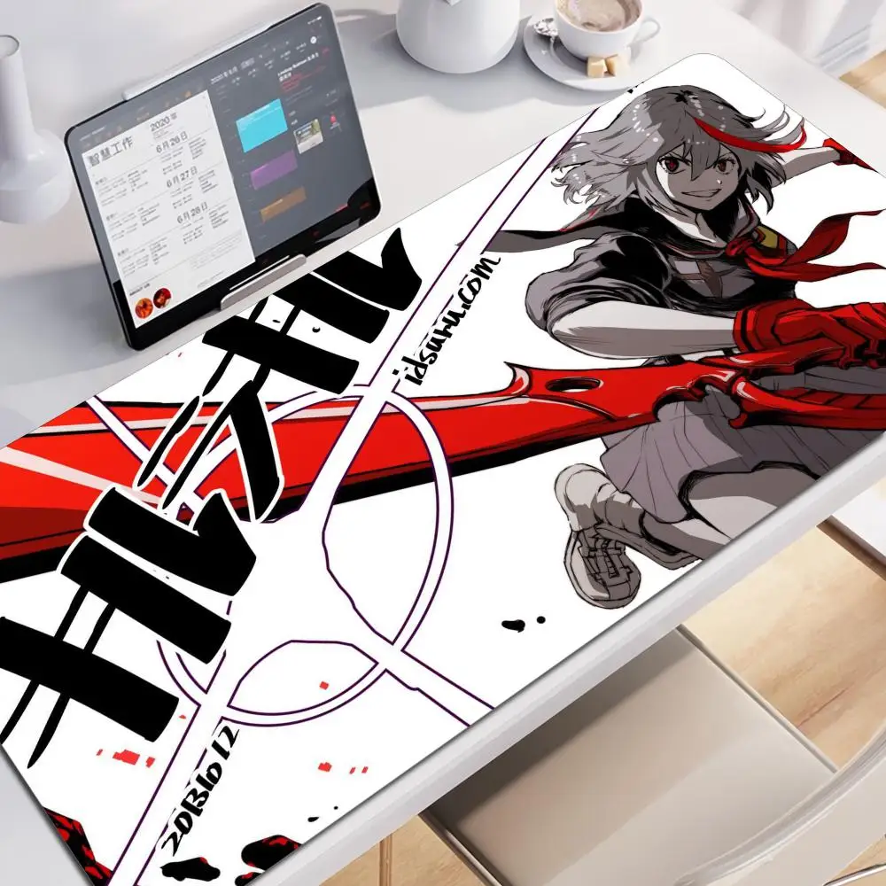 

Anime Kill La Kill Desk Mouse Pad Cute Matoi Ryuuko HD Desk Pad Extended Gaming Keyboard Mats XXL Gamer Mousepad 90x40 Table mat