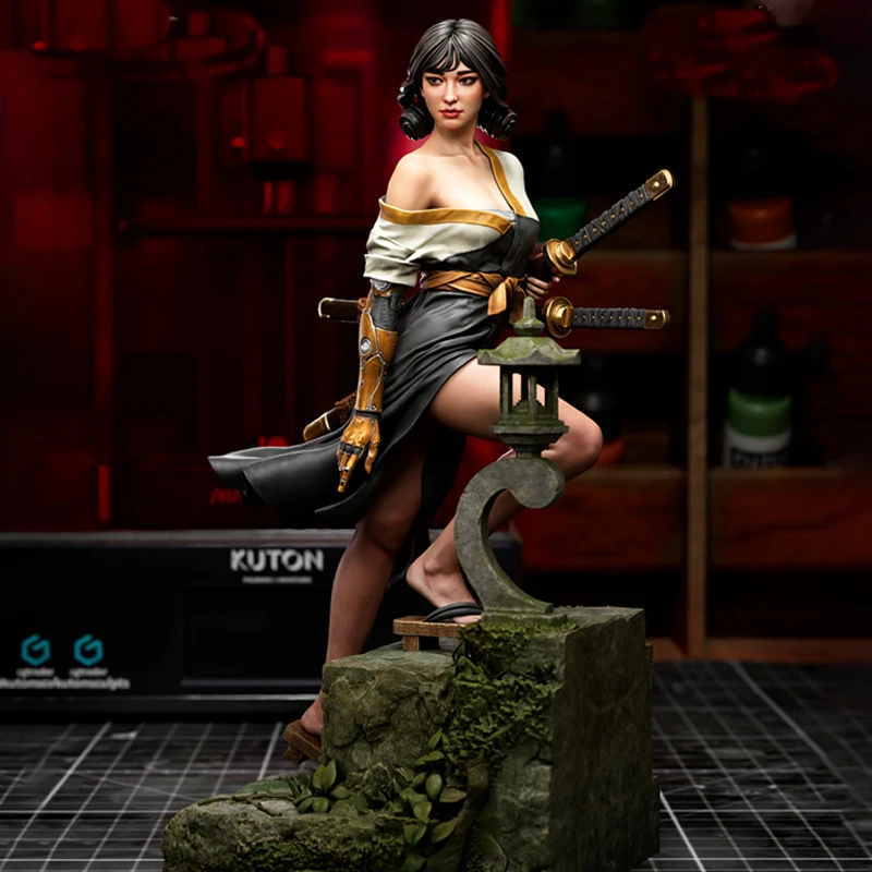 3 Styles Game Character 6642 Kira Mekai 3D Print Model Unassembled Unpainted Custom Jigsaw Puzzle NSFW GK Figure Model Kit