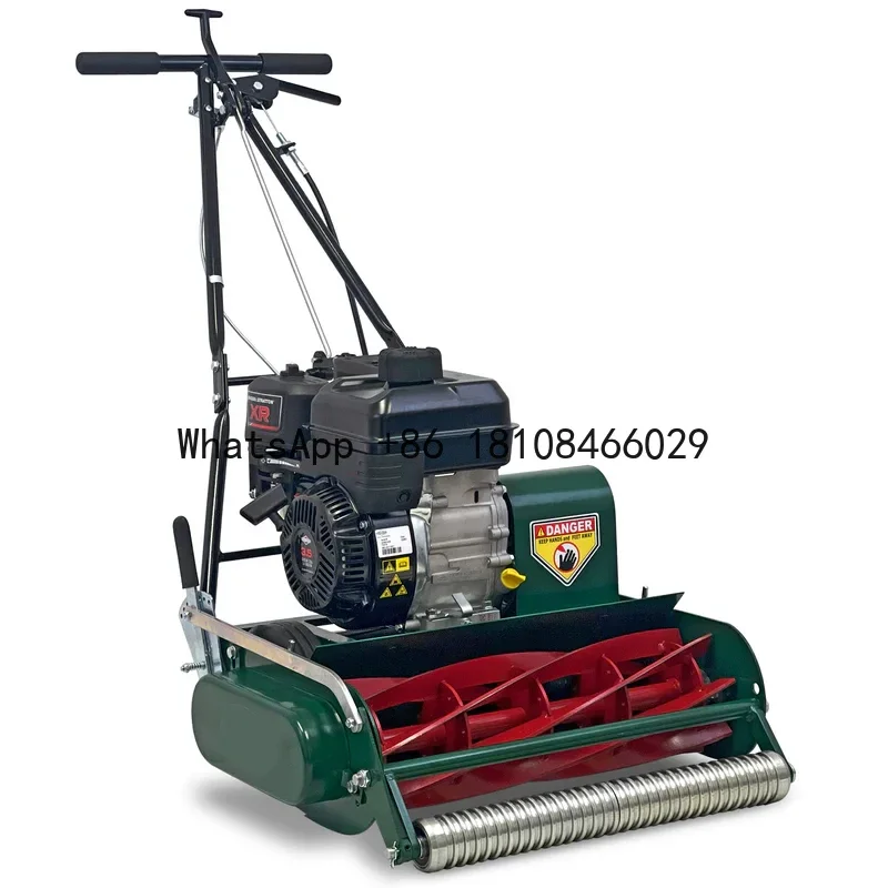 Gasoline 20inch Reel Mower Heavy Duty Lawn Trimmer Cylinder Mower Classic Lawn Aesthetics