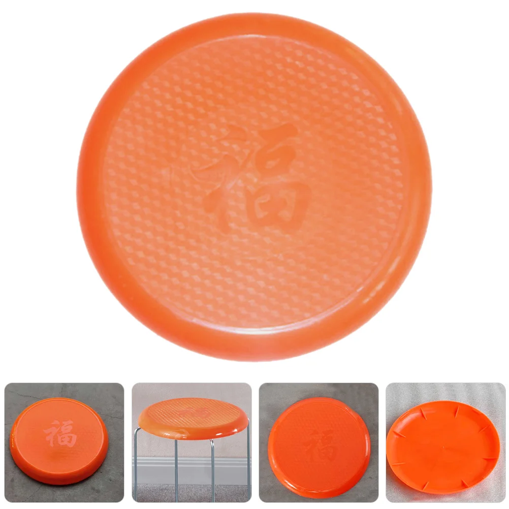 

Bar Stool Plastic Seat Round Replacement Part Wear-Resistant Sophistication Easy Install Home Decor Furniture Accessory